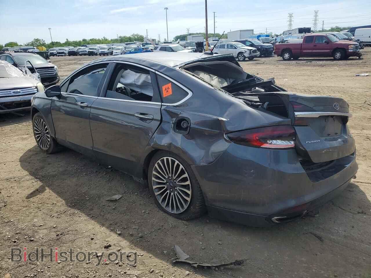 2018 FORD FUSION - VIN: 3FA6P0D96JR225805 - Фото 2