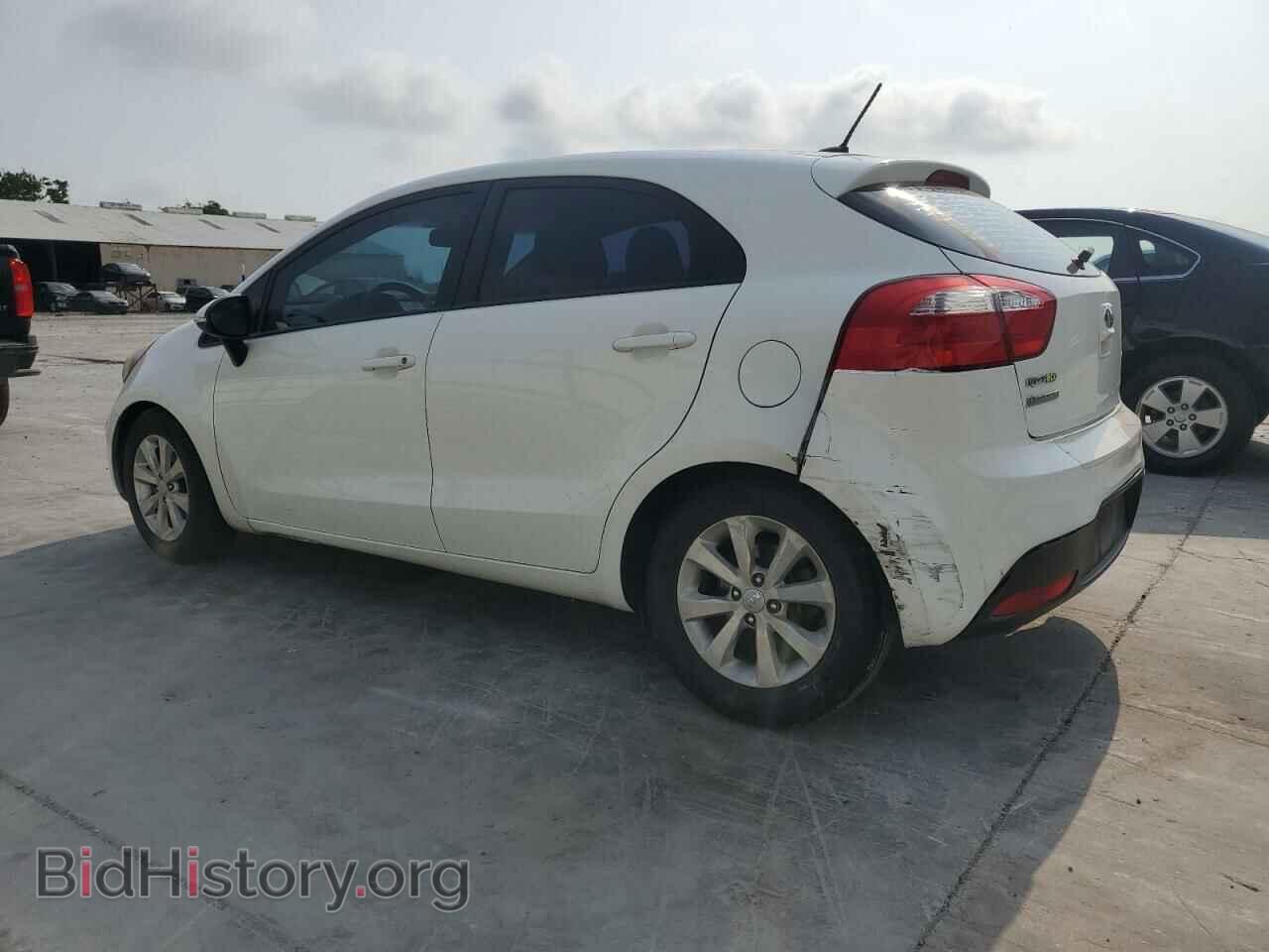 2014 KIA RIO - VIN: KNADN5A30E6386137 - Фото 2