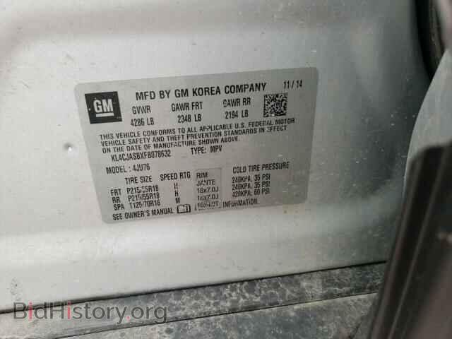 2015 BUICK ENCORE - VIN: KL4CJASBXFB078632 - Photo 10
