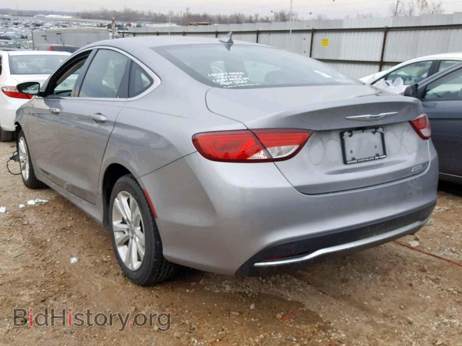 2016 CHRYSLER 200 - VIN: 1C3CCCAB2GN112256 - Фото 3