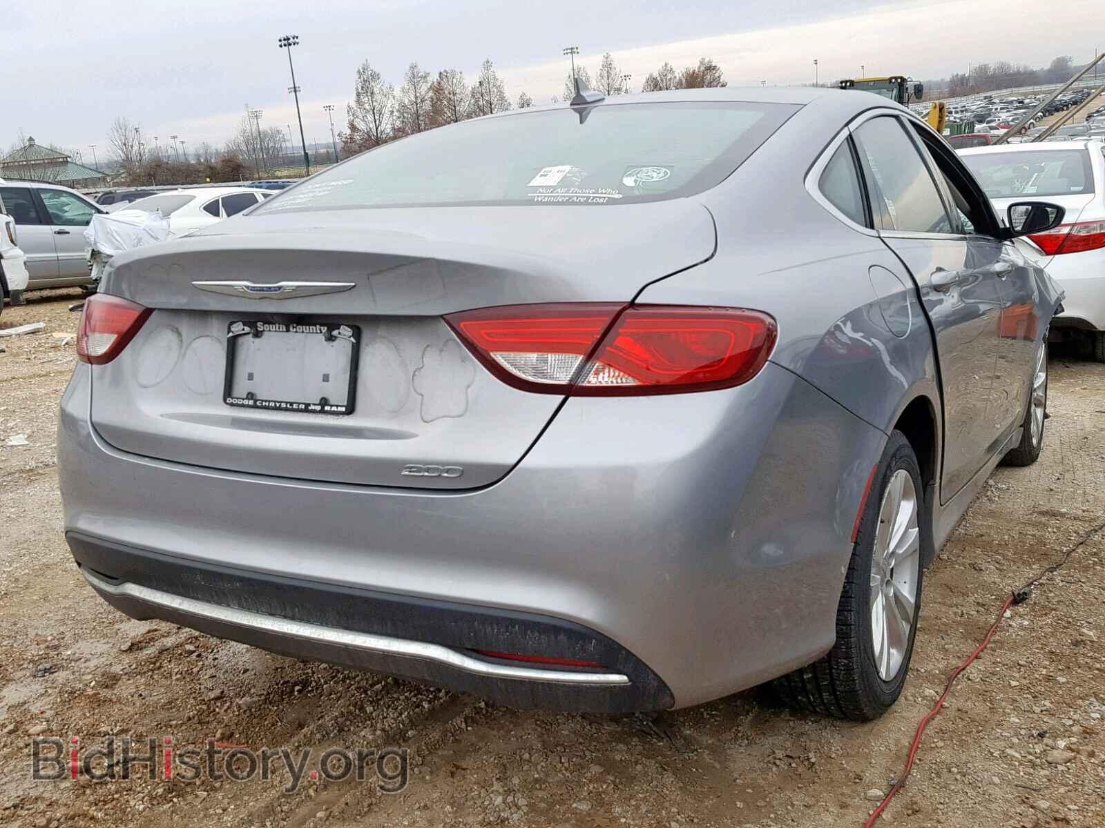 2016 CHRYSLER 200 - VIN: 1C3CCCAB2GN112256 - Фото 4