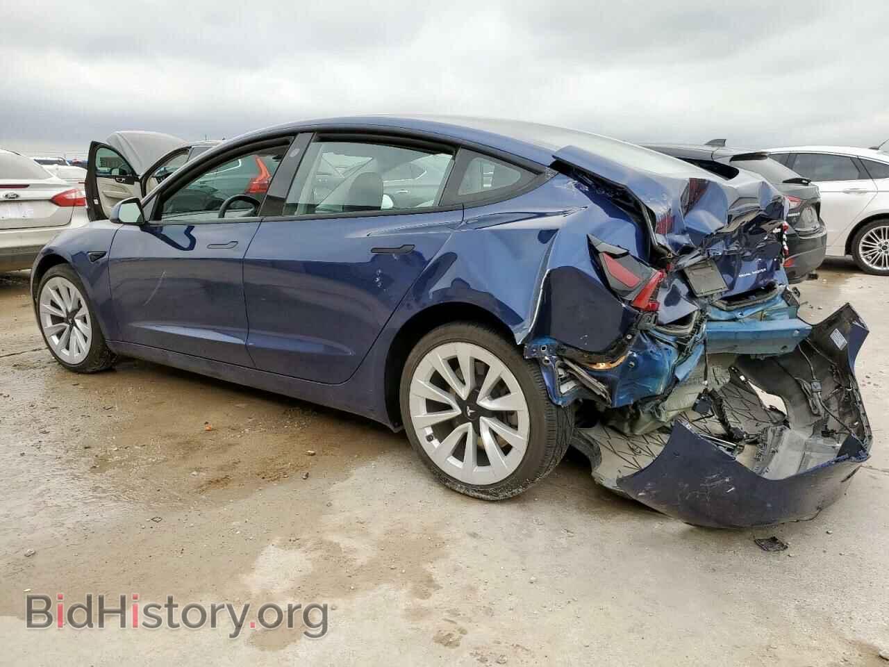 2022 TESLA MODEL 3 - VIN: 5YJ3E1EB3NF305161 - Фото 2