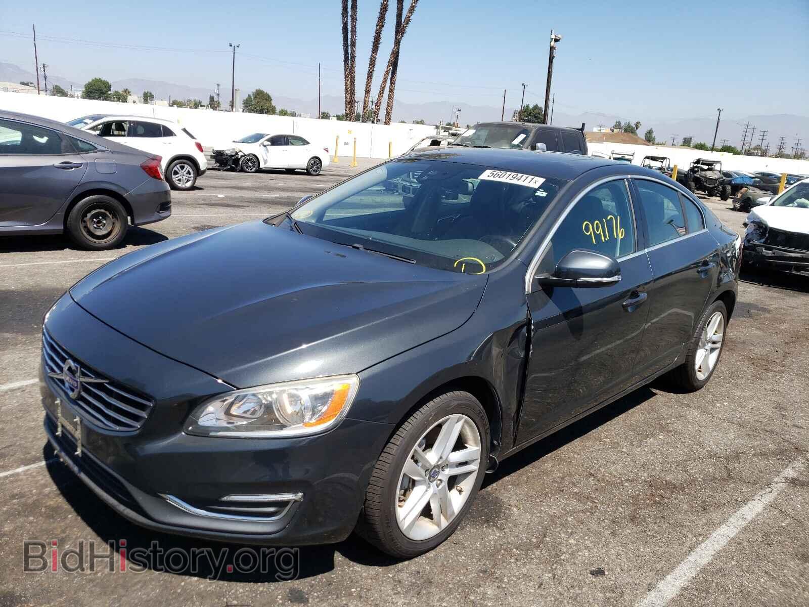 2014 VOLVO S60 - VIN: YV1612FS2E2278688 - Фото 2