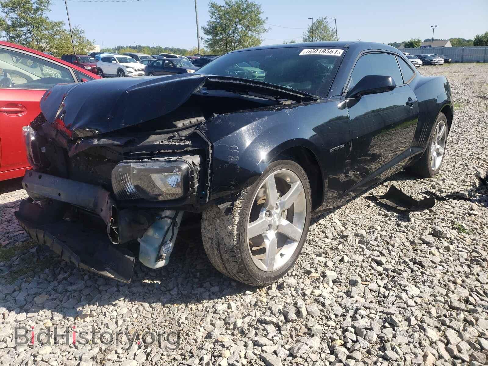 2012 CHEVROLET CAMARO - VIN: 2G1FB1E3XC9187697 - Фото 2