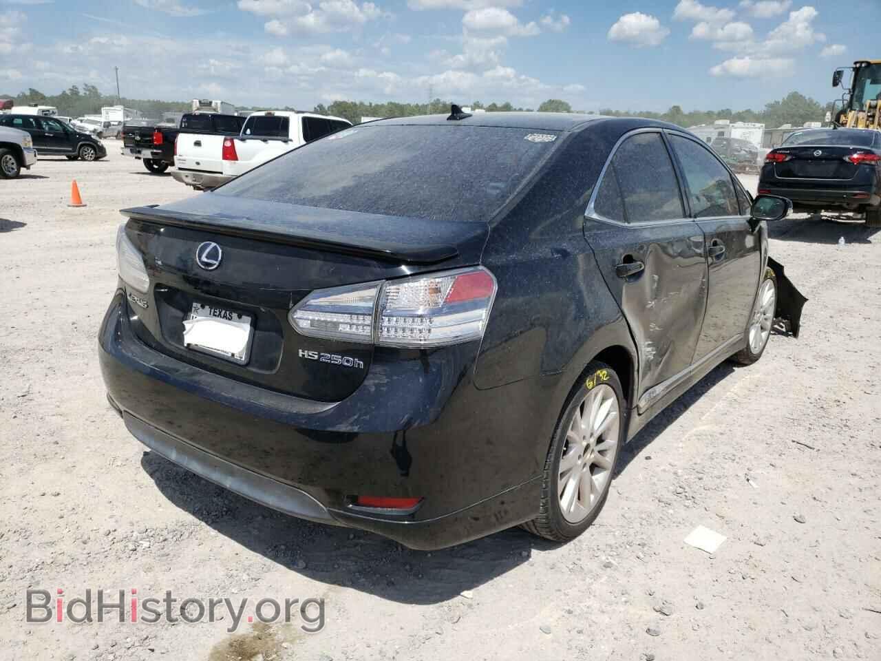 2010 LEXUS HS - VIN: JTHBB1BA6A2024449 - Фото 4