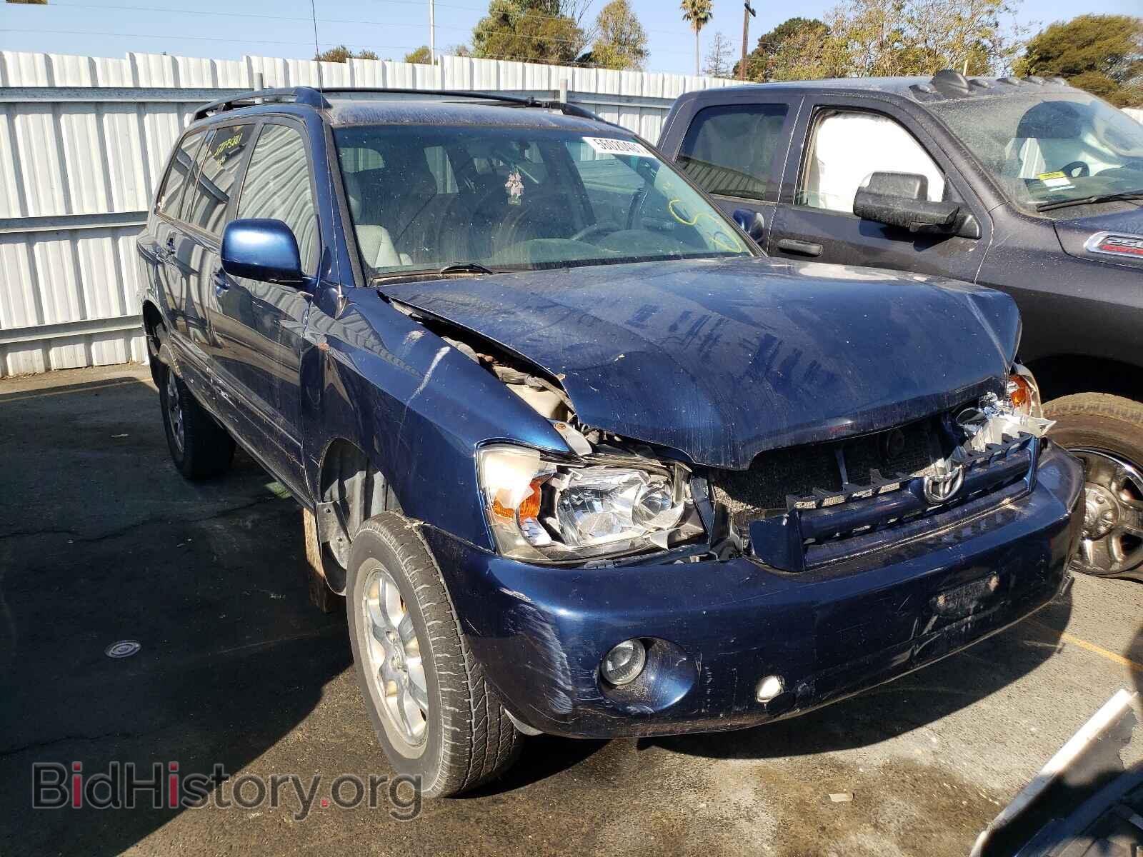 Фотография JTEHP21A760180096 - TOYOTA HIGHLANDER 2006
