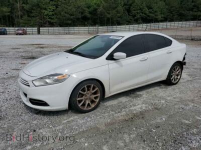 2013 Dodge DART SXT, белый — VIN 1C3CDFBA9DD204275, Copart
