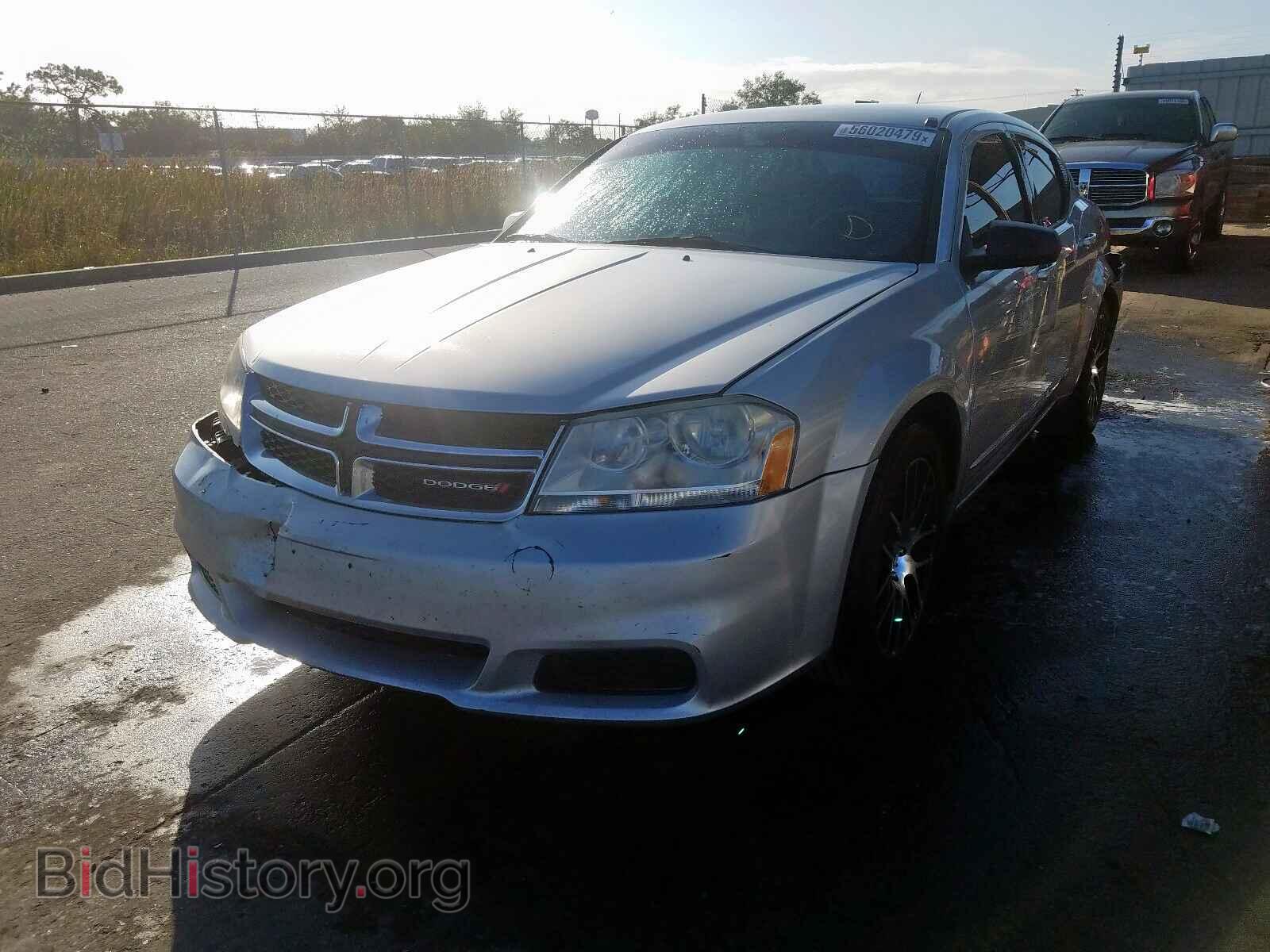 2012 DODGE AVENGER - VIN: 1C3CDZAB3CN274746 - Фото 2