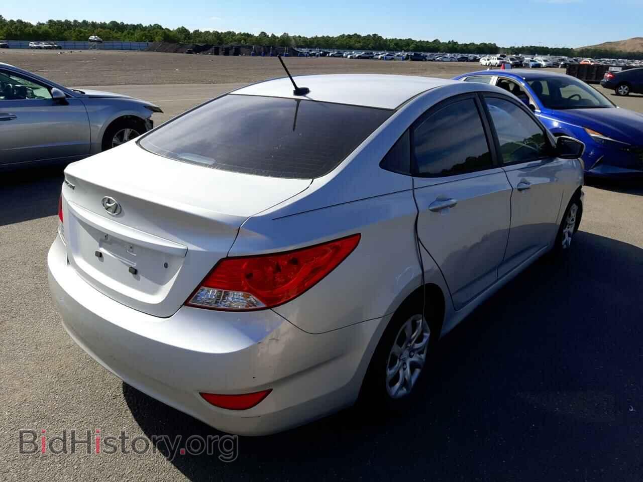 2013 HYUNDAI ACCENT - VIN: KMHCT4AE8DU489151 - Фото 4