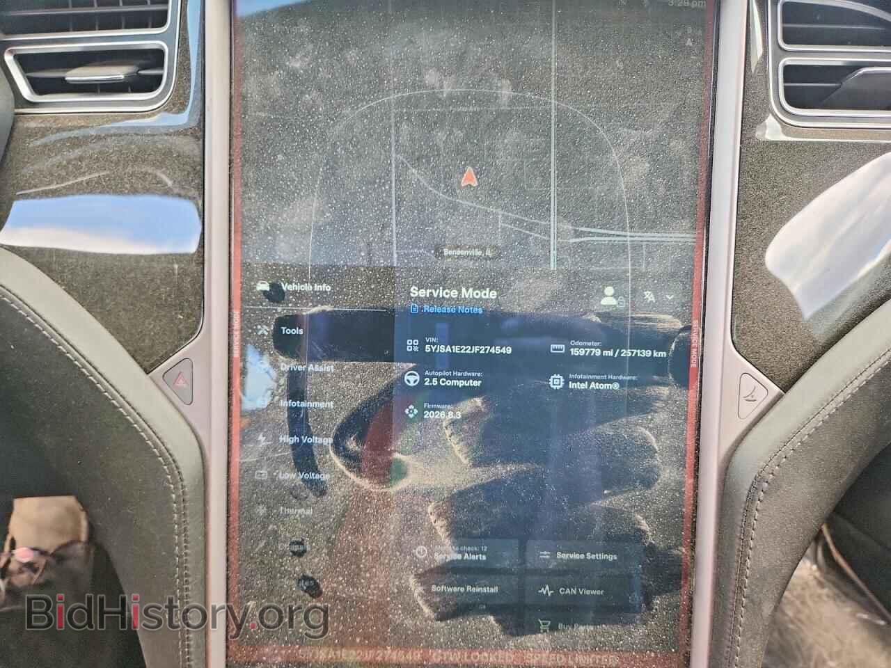 2018 TESLA MODEL S - VIN: 5YJSA1E22JF274549 - Photo 9