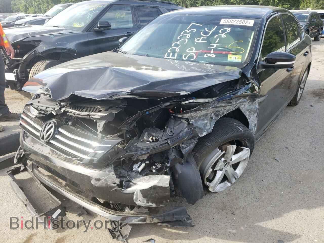 2015 VOLKSWAGEN PASSAT - VIN: 1VWAT7A32FC114955 - Фото 2