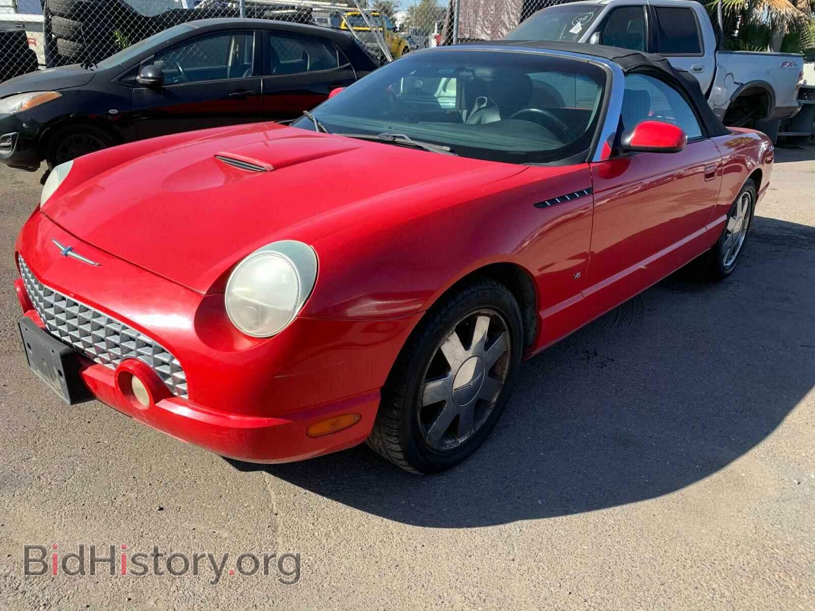 2003 FORD TBIRD - VIN: 1FAHP60AX3Y111998 - Фото 2