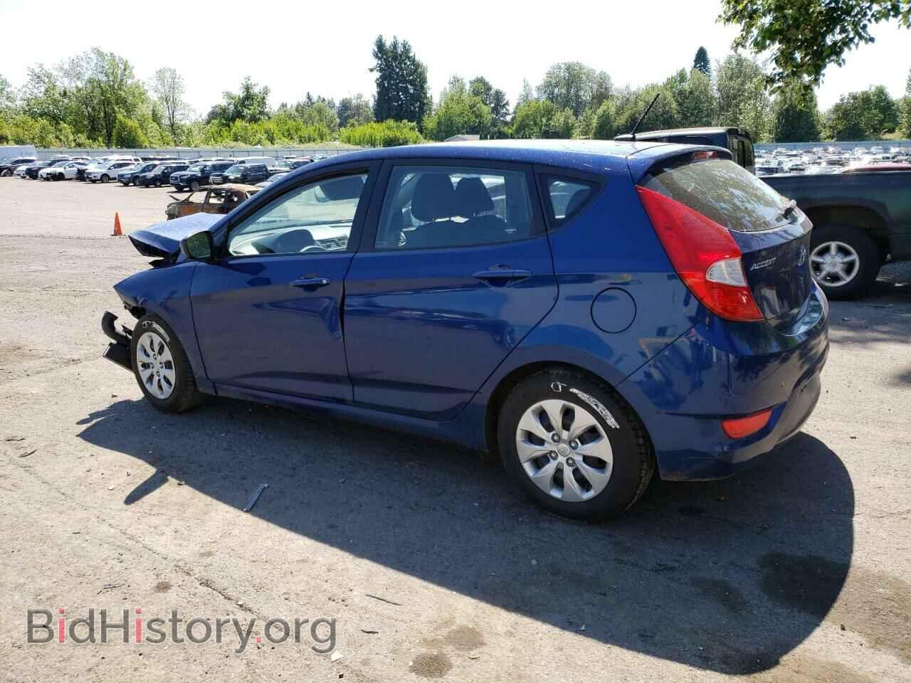 2017 HYUNDAI ACCENT - VIN: KMHCT5AE3HU301907 - Фото 2
