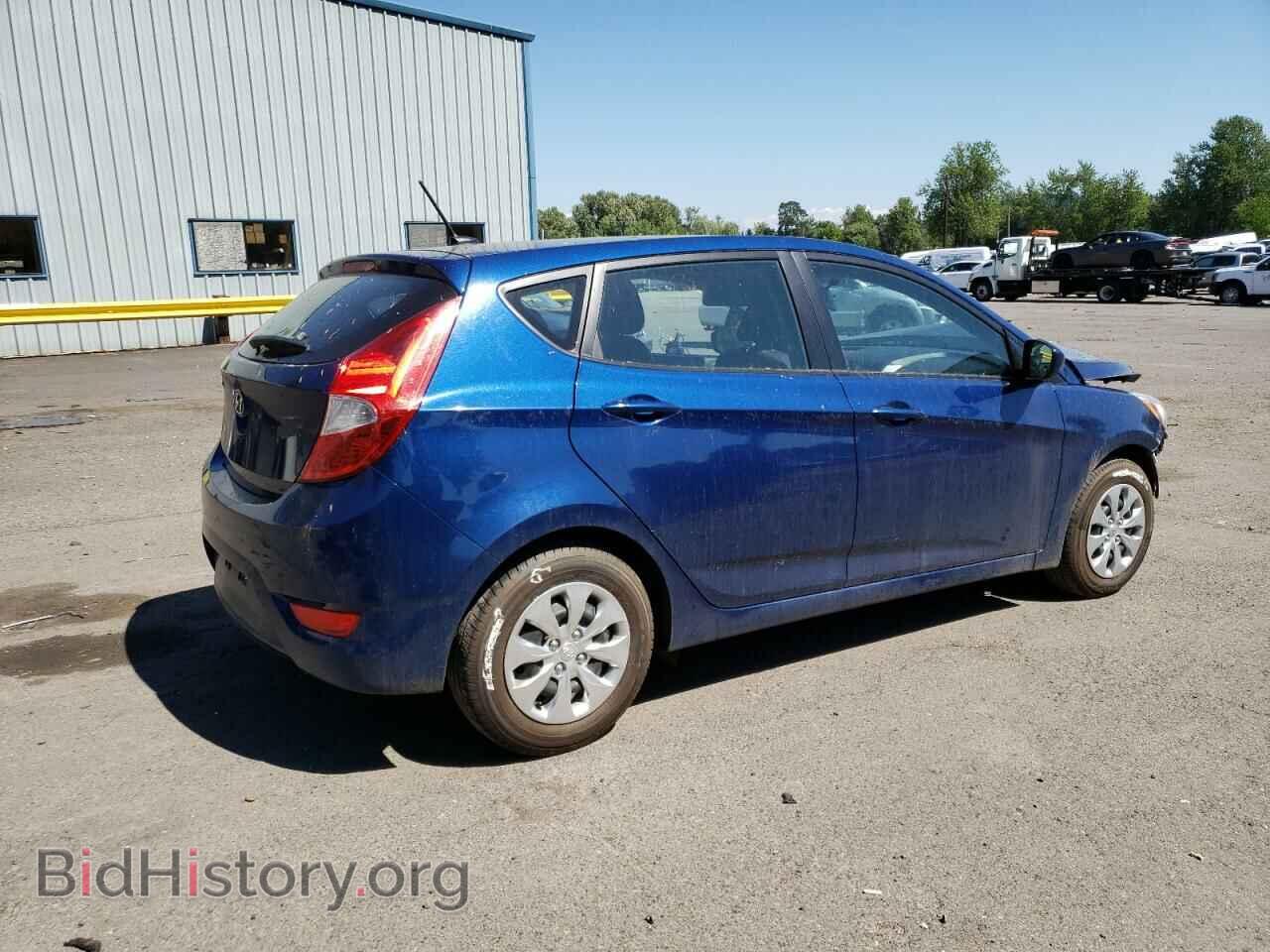 2017 HYUNDAI ACCENT - VIN: KMHCT5AE3HU301907 - Фото 3