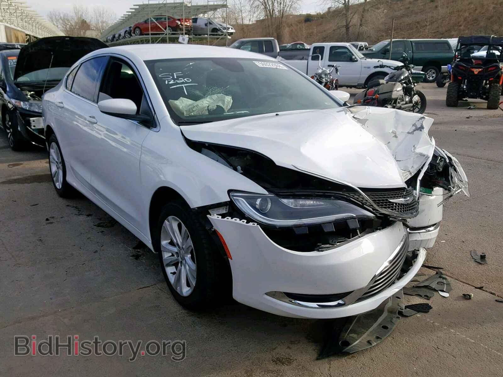 Фотография 1C3CCCAB6GN166532 - CHRYSLER 200 2016
