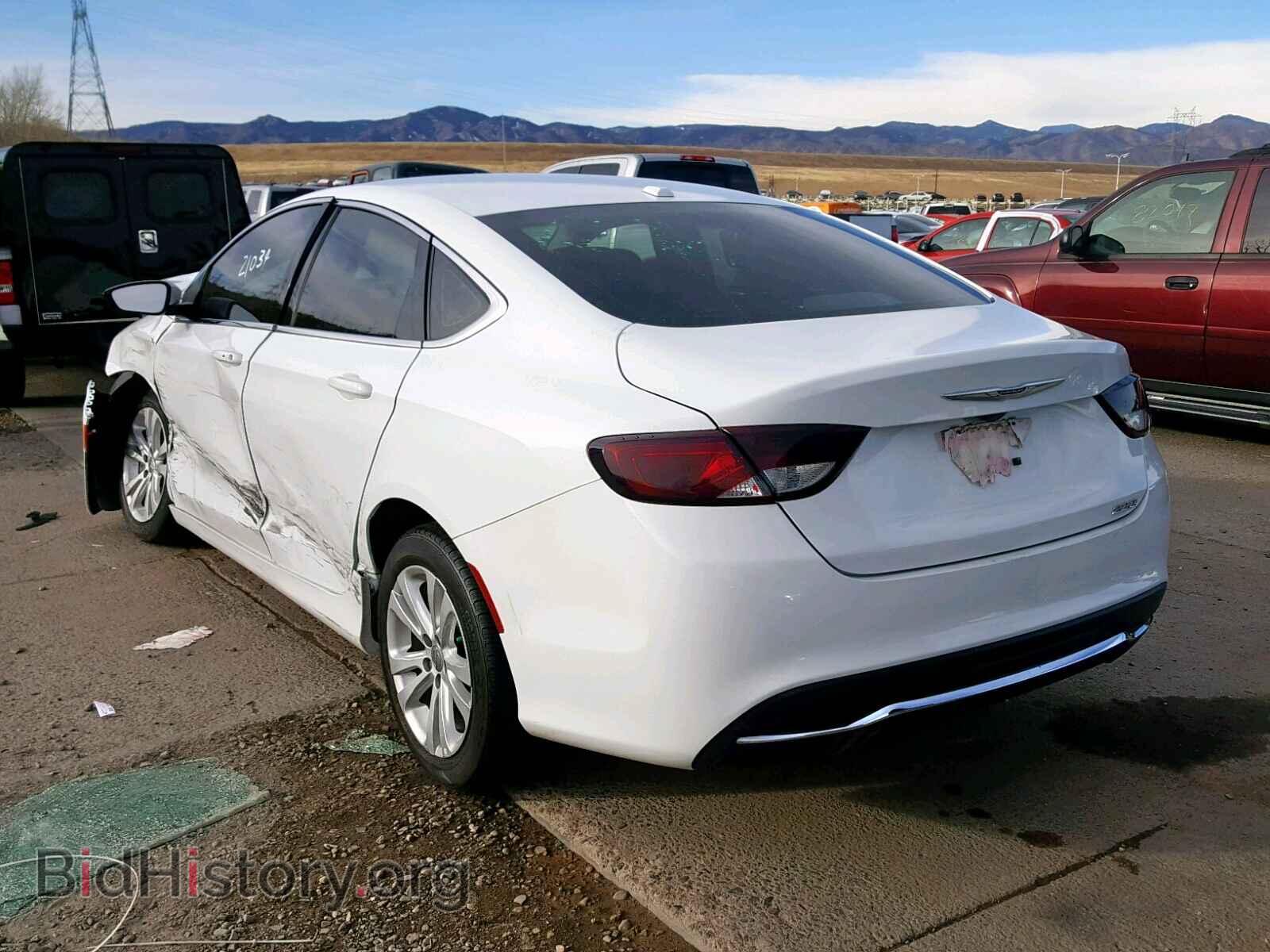 2016 CHRYSLER 200 - VIN: 1C3CCCAB6GN166532 - Фото 3