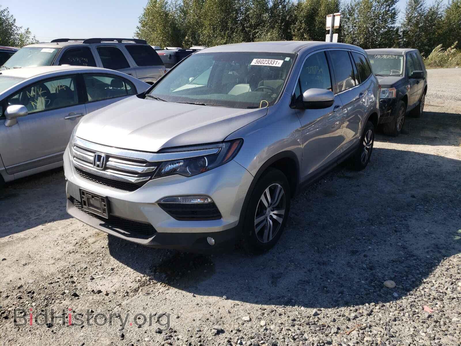 2017 HONDA PILOT - VIN: 5FNYF6H50HB015180 - Фото 2