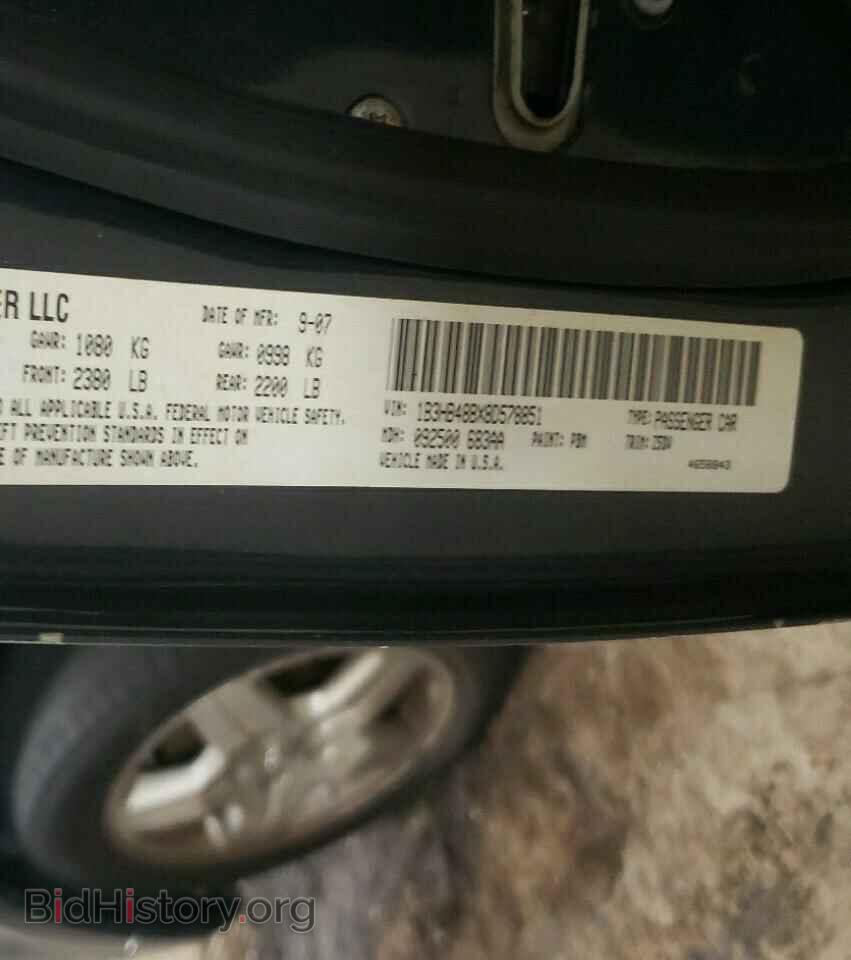 2008 DODGE CALIBER - VIN: 1B3HB48BX8D578851 - Фото 10