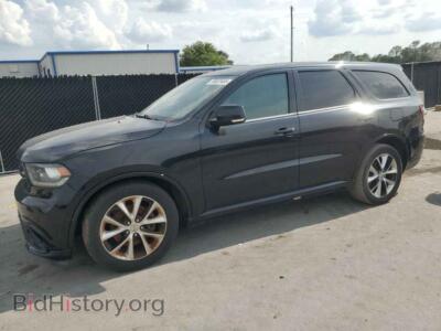 2014 Dodge DURANGO R/T, черный — VIN 1C4SDHCT6EC405481, Copart