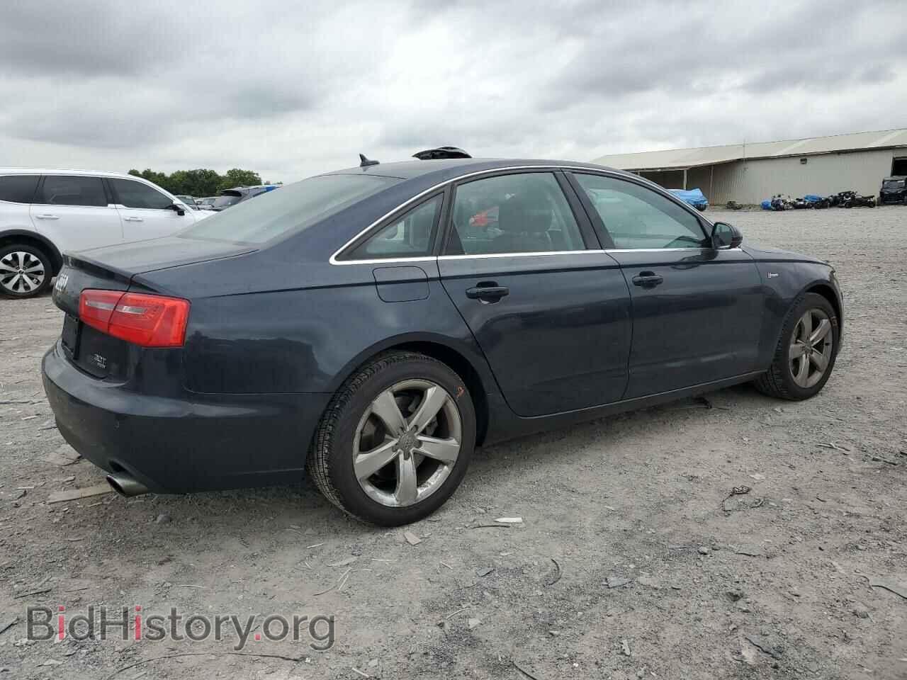2012 AUDI A6 - VIN: WAUGGAFC3CN133132 - Фото 3