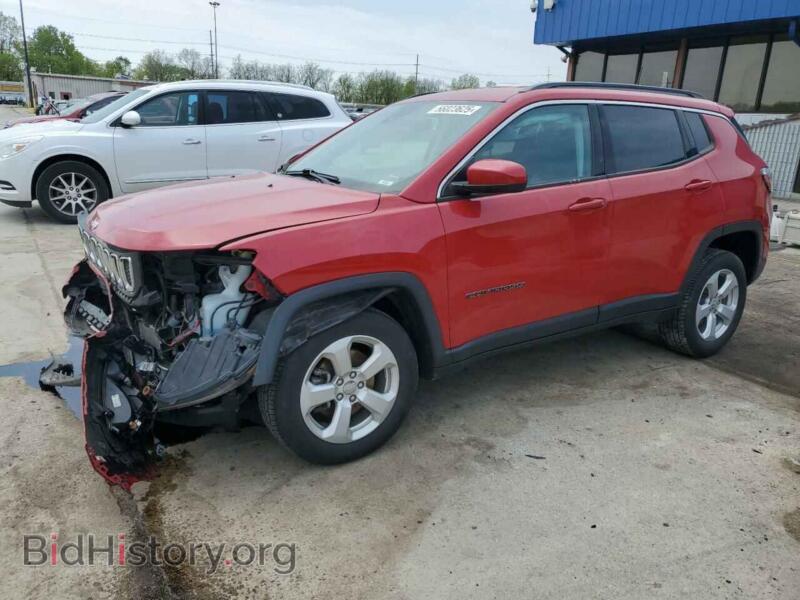 2019 Jeep COMPASS Latitude (VIN 3C4NJDBB3KT815436) — photo 1 of 14, Copart, damage: front end