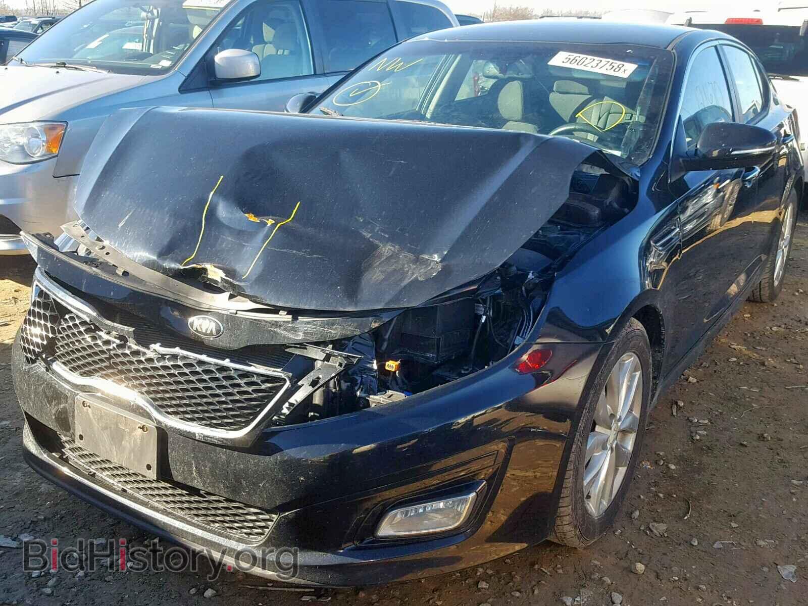 2015 KIA OPTIMA - VIN: 5XXGM4A71FG500035 - Фото 2