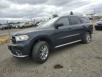 2016 Dodge DURANGO SXT, blue — VIN 1C4RDJAG2GC398270, Copart