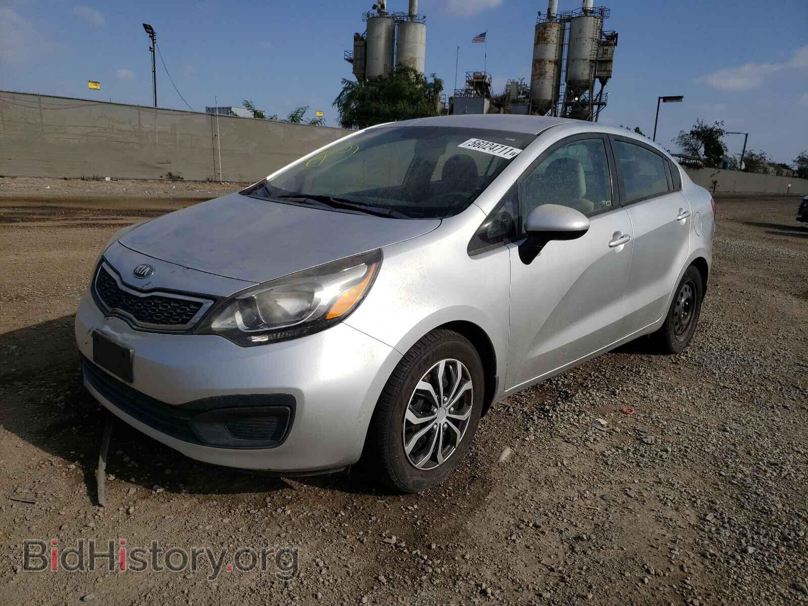 2013 KIA RIO - VIN: KNADN4A30D6207748 - Фото 2