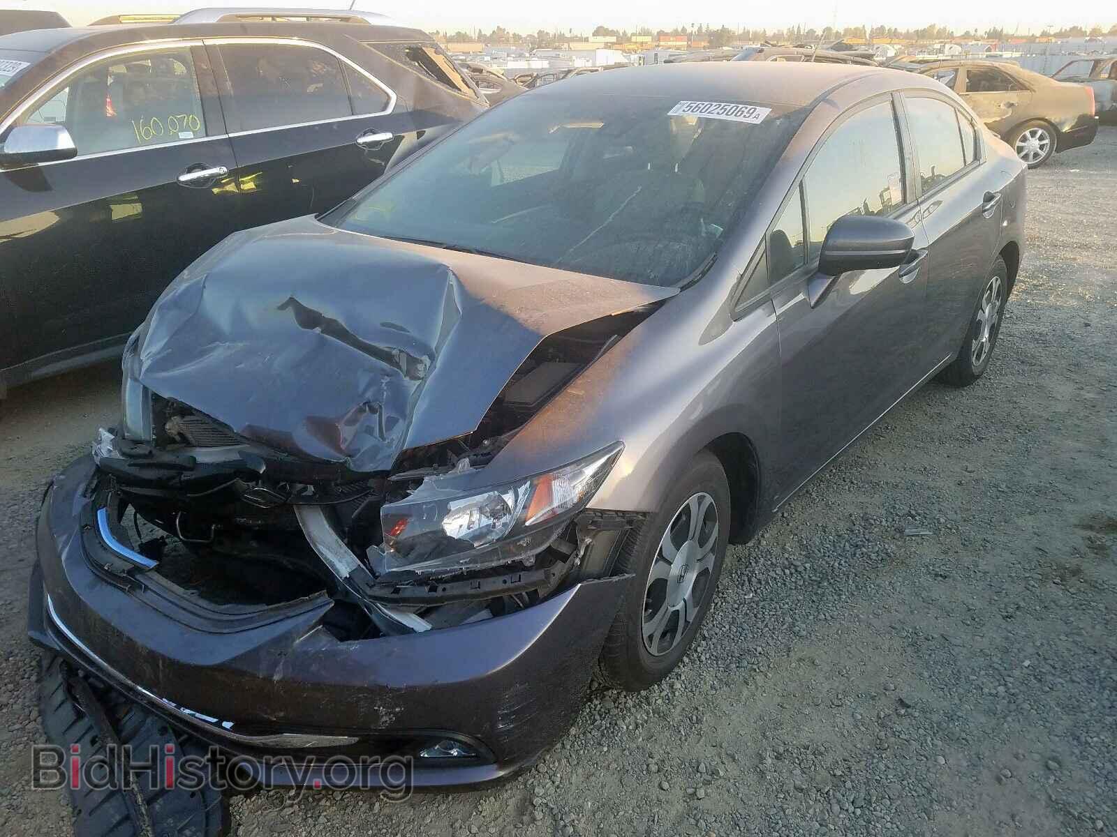 2014 HONDA CIVIC - VIN: 19XFB4F35EE200058 - Фото 2