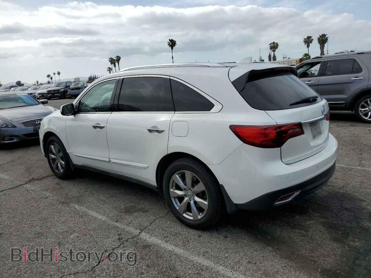 2014 ACURA MDX - VIN: 5FRYD4H81EB002260 - Фото 2