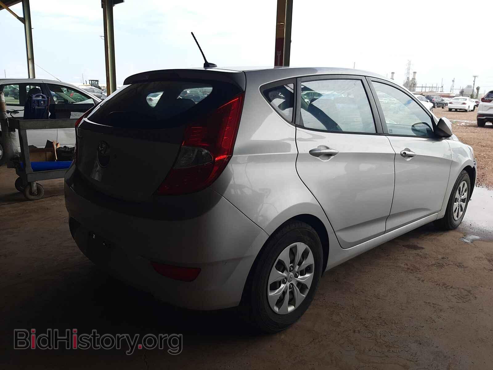 2015 HYUNDAI ACCENT - VIN: KMHCT5AE7FU228229 - Фото 4