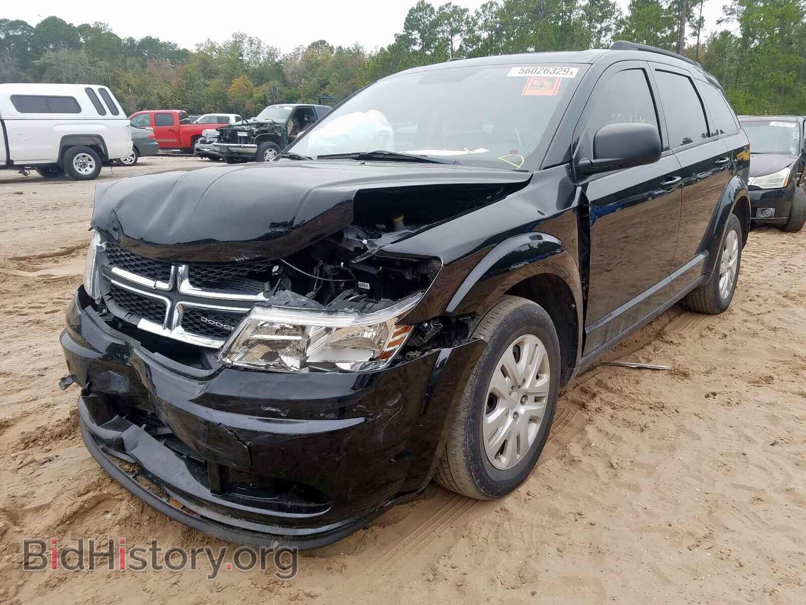 2017 DODGE JOURNEY SE - VIN: 3C4PDCAB7HT691482 - Фото 2