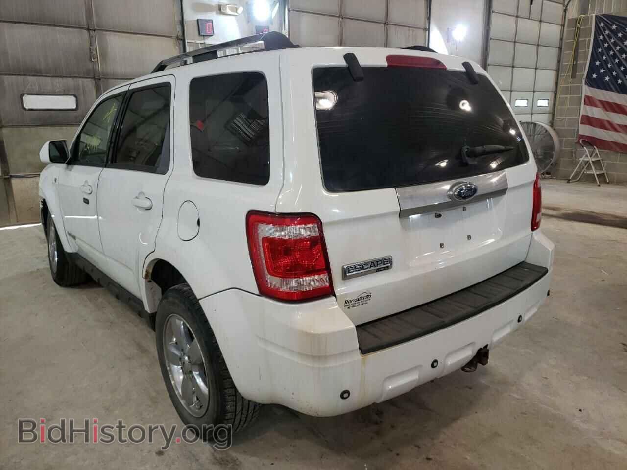 2008 FORD ESCAPE - VIN: 1FMCU04128KE10637 - Фото 3