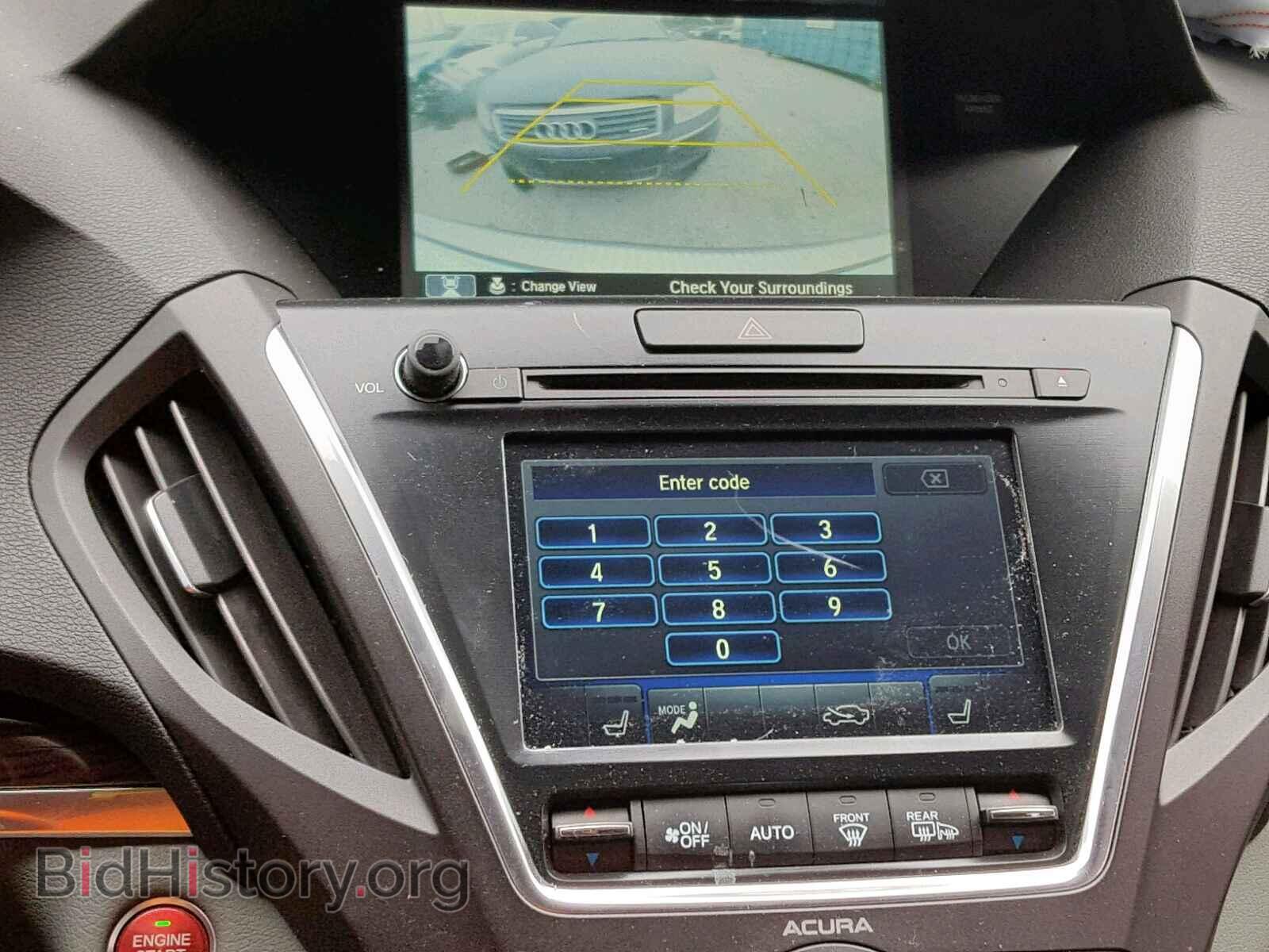 2014 ACURA MDX - VIN: 5FRYD3H44EB011915 - Фото 9