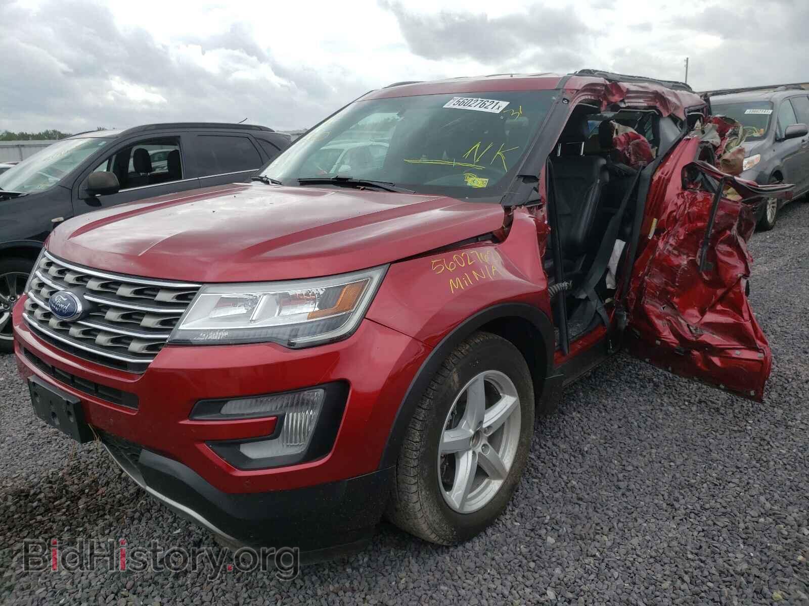 2017 FORD EXPLORER - VIN: 1FM5K8D86HGB58212 - Фото 2
