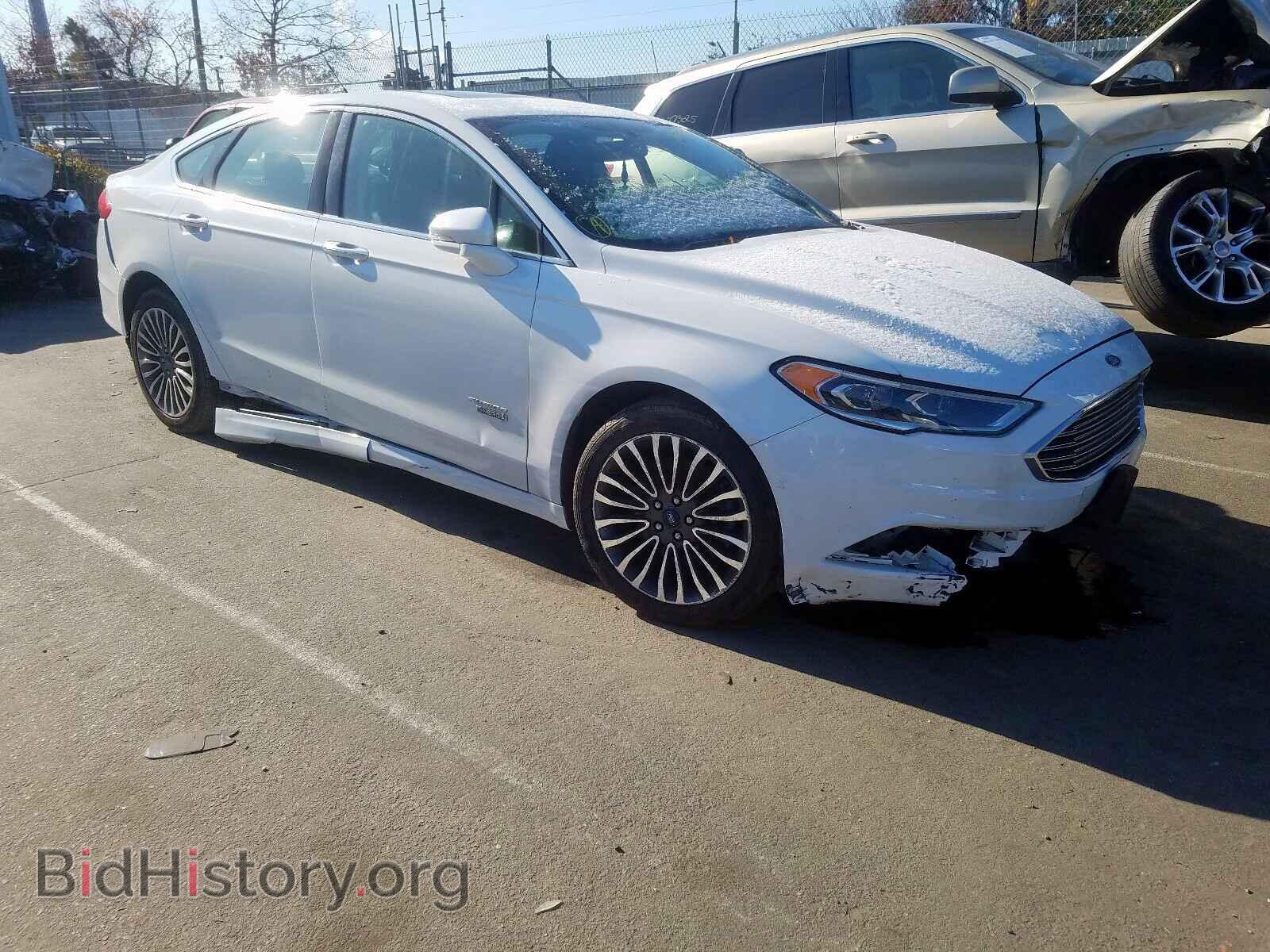 Photo 3FA6P0PU6HR173666 - FORD FUSION SE 2017
