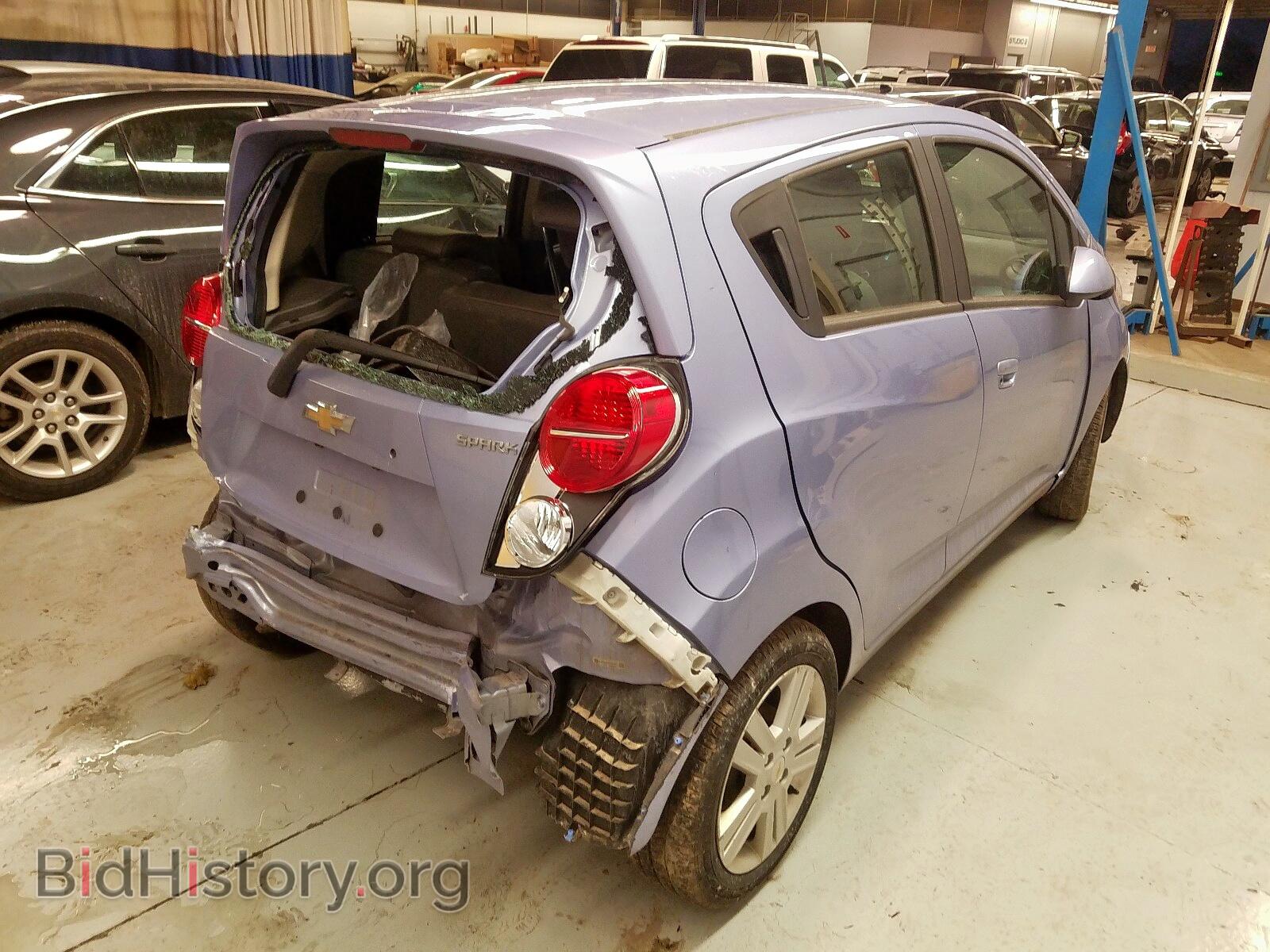 2014 CHEVROLET SPARK - VIN: KL8CB6S9XEC453322 - Фото 4