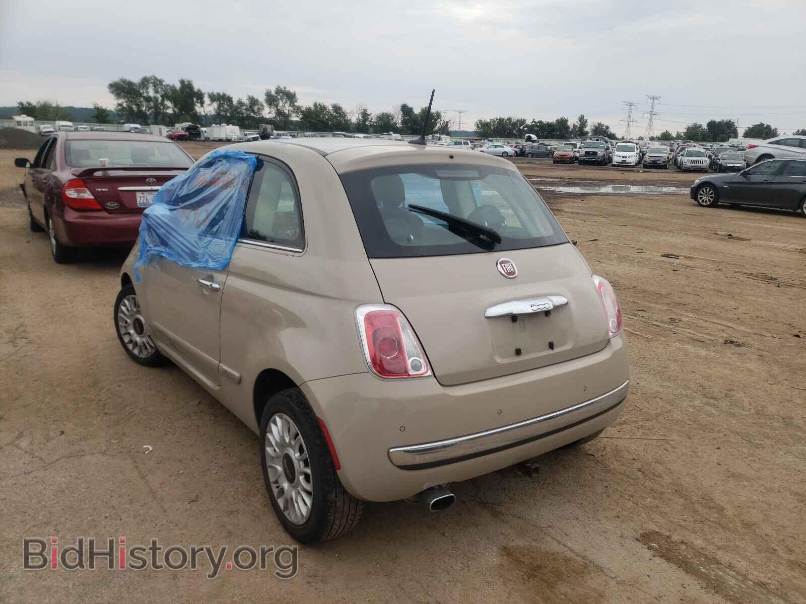 2012 FIAT 500 - VIN: 3C3CFFCR1CT192520 - Фото 3