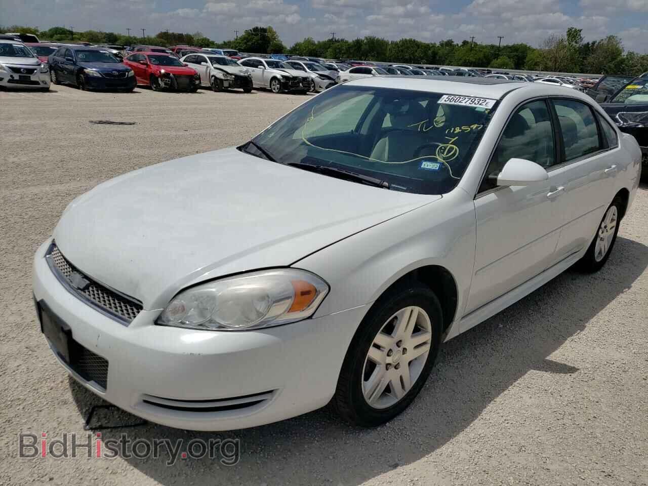 2013 CHEVROLET IMPALA - VIN: 2G1WG5E38D1154870 - Фото 2