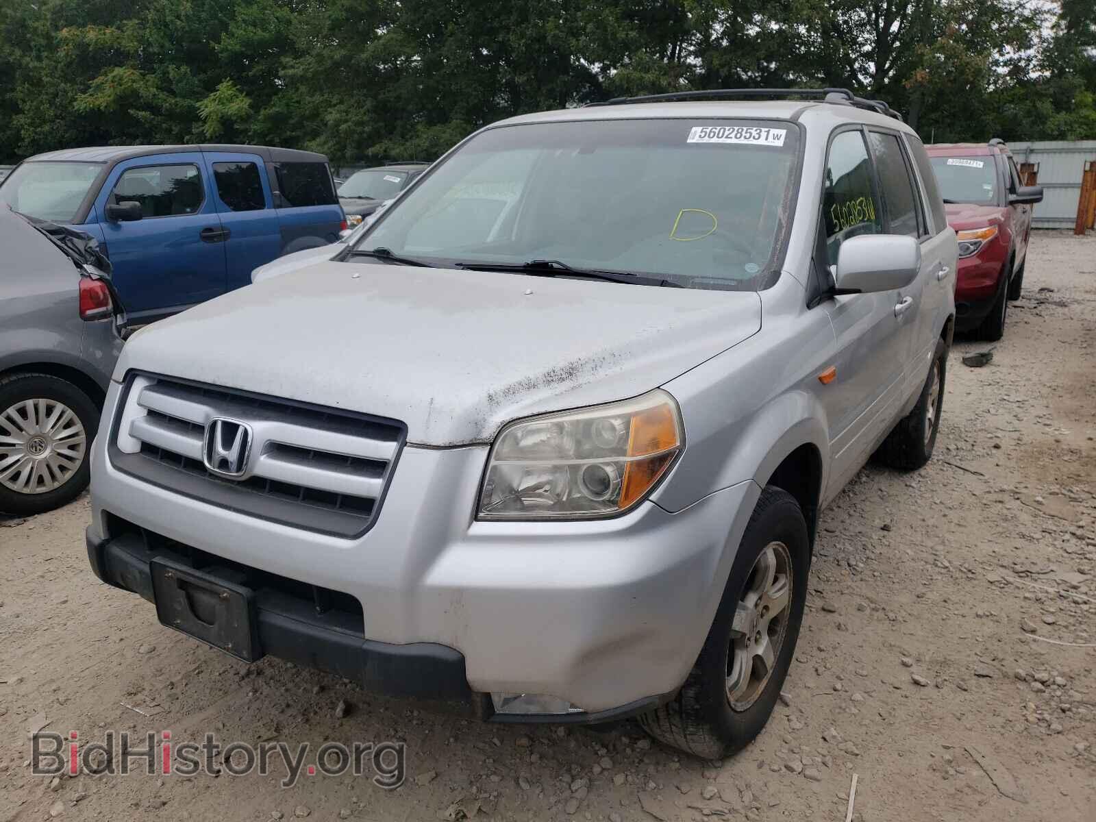 2007 HONDA PILOT - VIN: 2HKYF18547H523395 - Фото 2