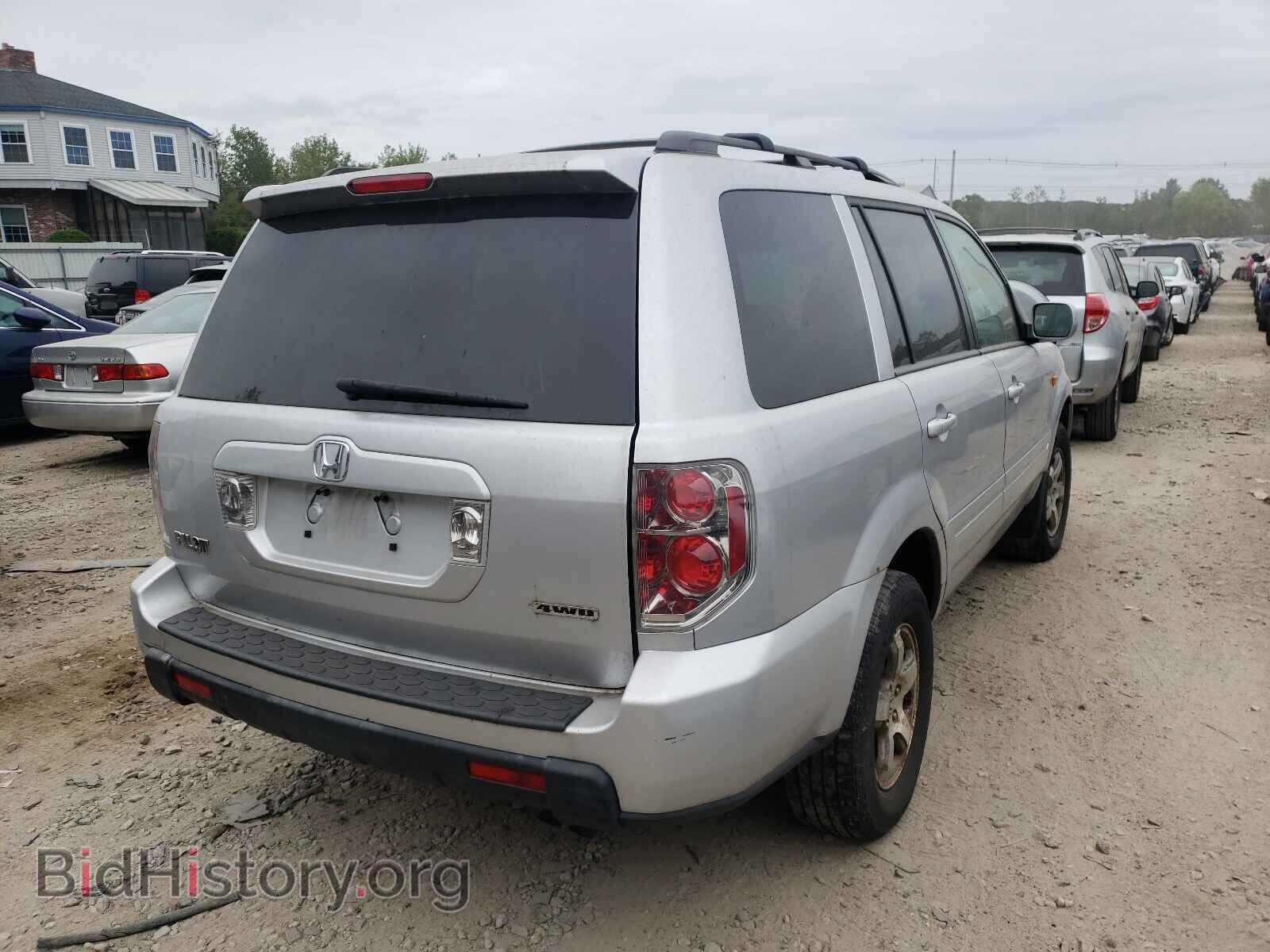 2007 HONDA PILOT - VIN: 2HKYF18547H523395 - Фото 4