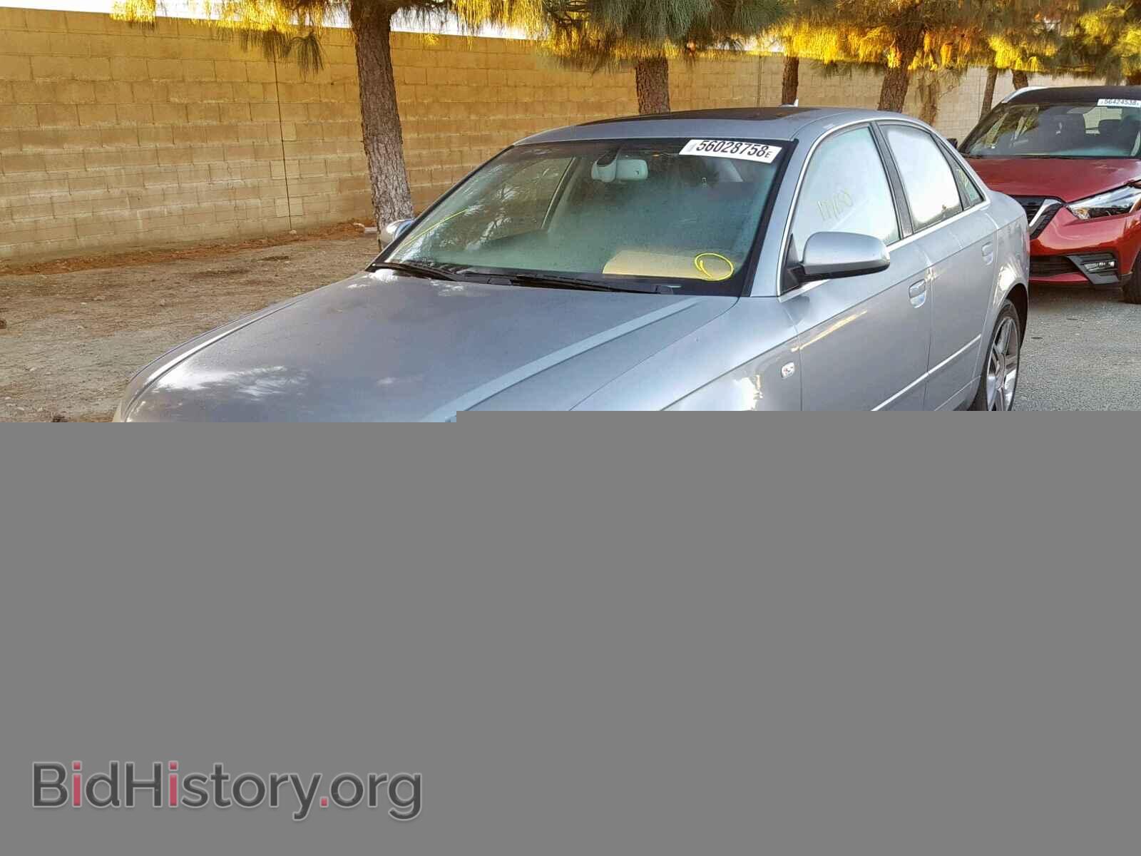 2006 AUDI A4 - VIN: WAUDH78EX6A187444 - Фото 2