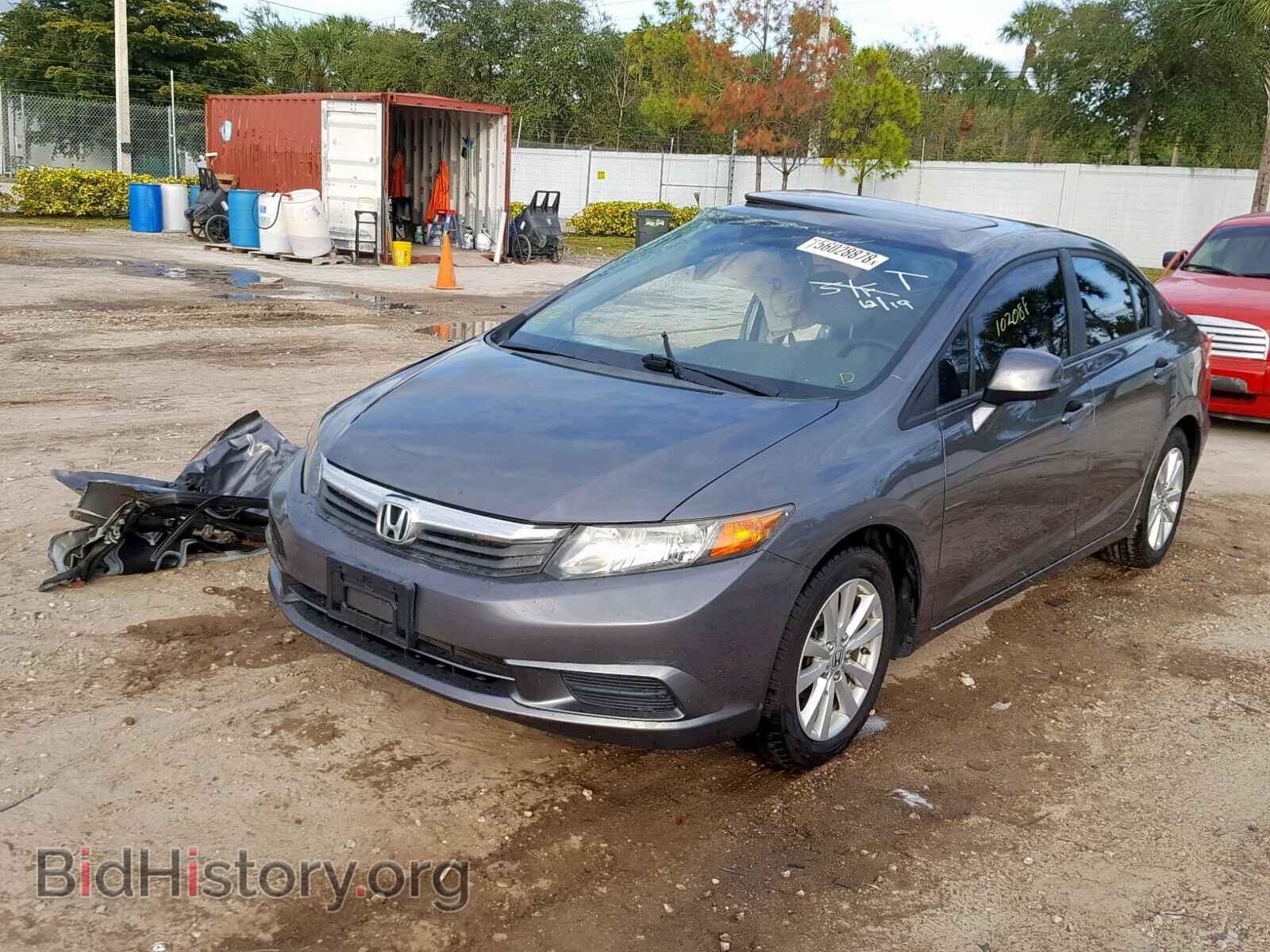 2012 HONDA CIVIC - VIN: 19XFB2F85CE010824 - Фото 2