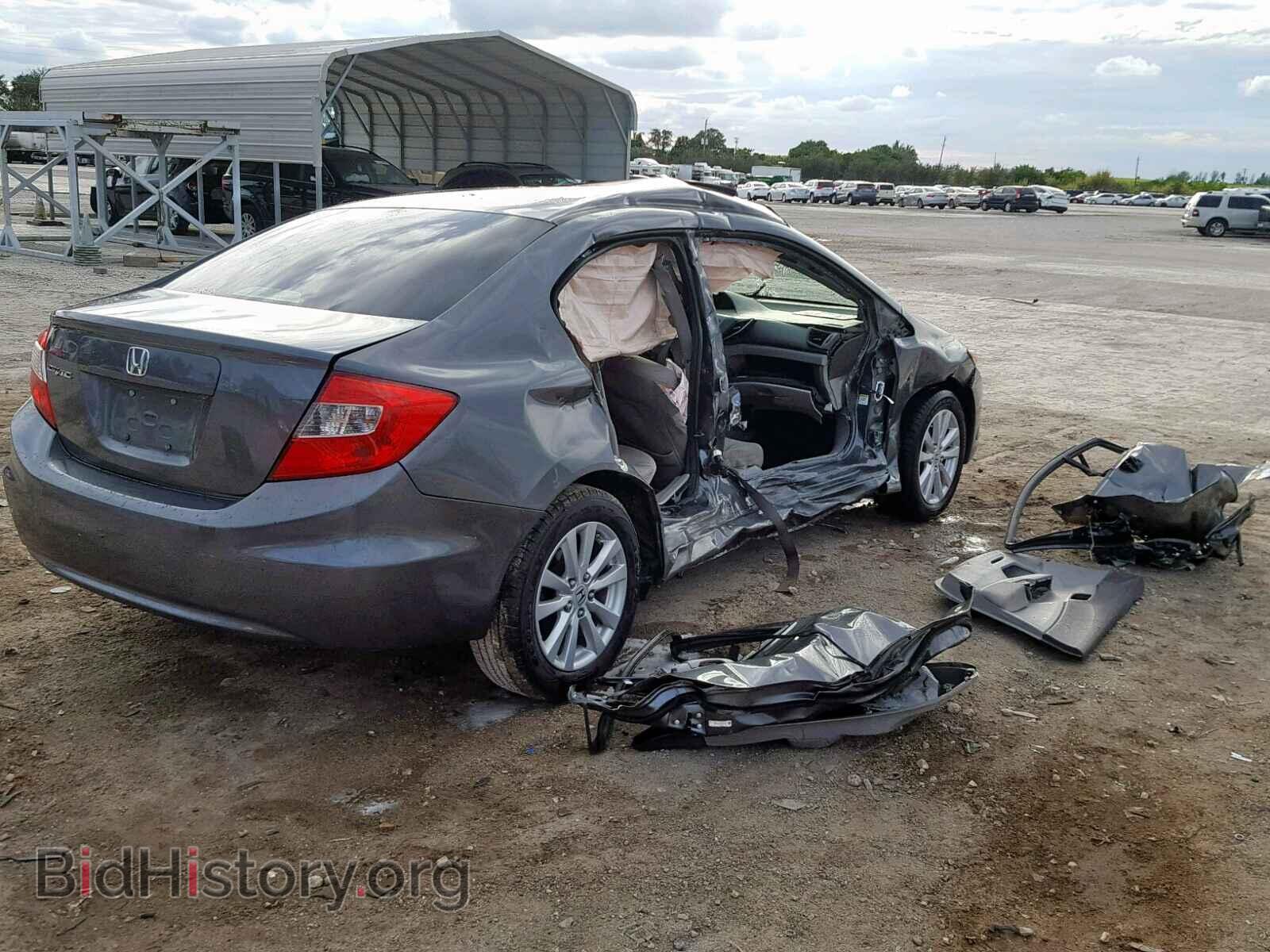 2012 HONDA CIVIC - VIN: 19XFB2F85CE010824 - Фото 4