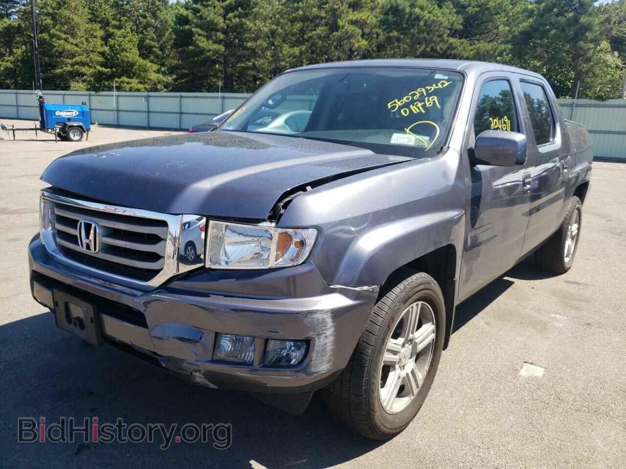 2014 HONDA RIDGELINE - VIN: 5FPYK1F5XEB011769 - Фото 2
