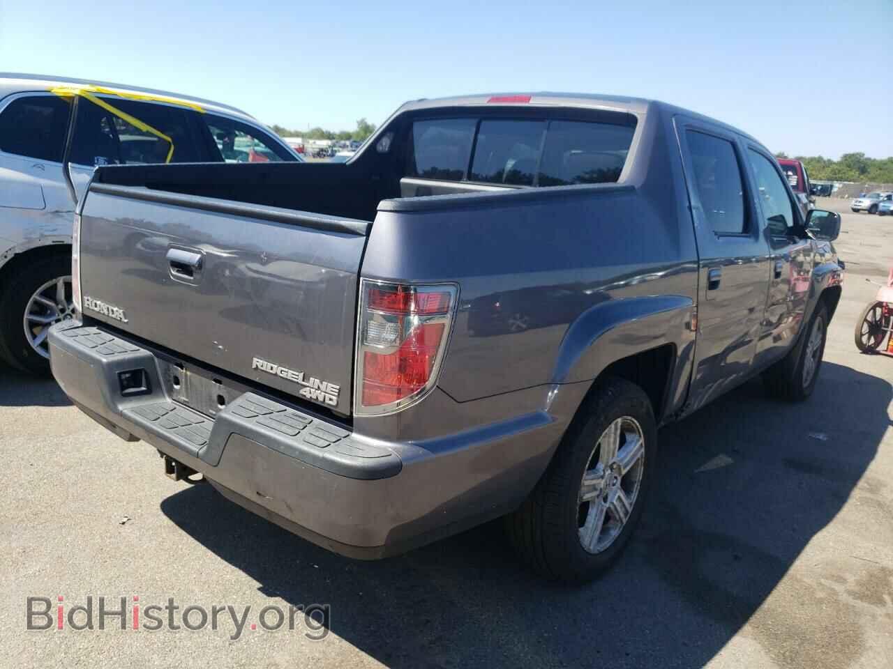 2014 HONDA RIDGELINE - VIN: 5FPYK1F5XEB011769 - Фото 4
