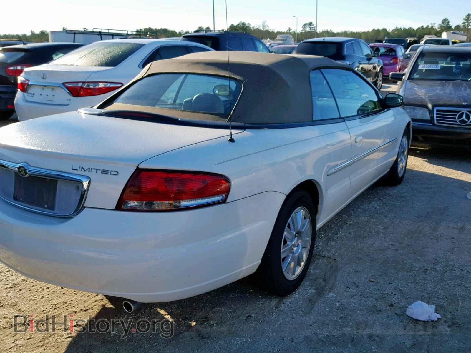 2006 CHRYSLER SEBRING - VIN: 1C3EL65R36N222782 - Фото 4