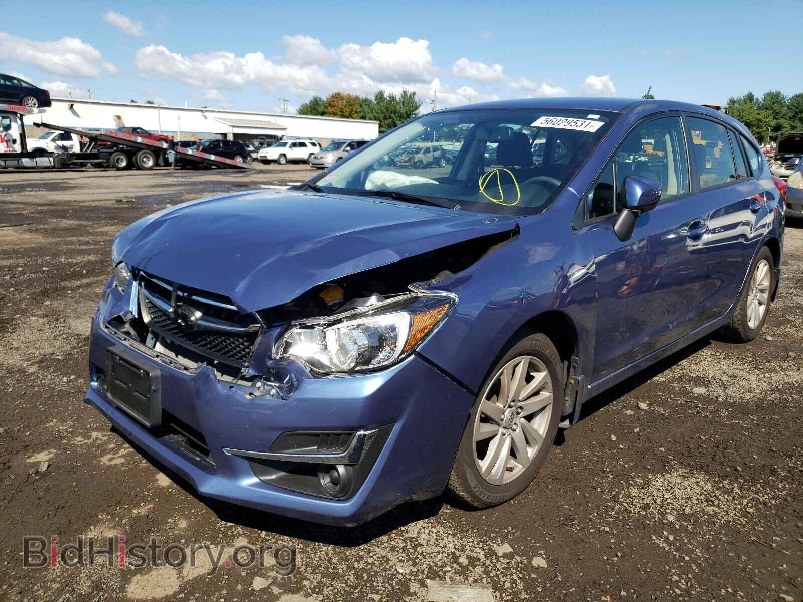 2015 SUBARU IMPREZA - VIN: JF1GPAC65F8296147 - Фото 2