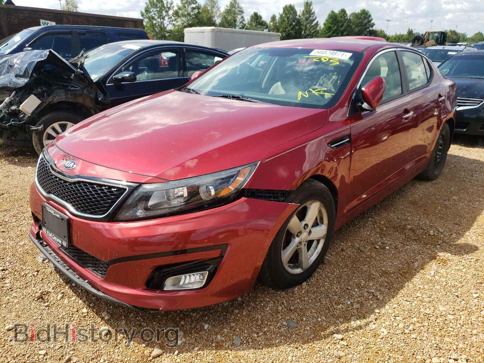 2015 KIA OPTIMA - VIN: 5XXGM4A74FG419885 - Фото 2