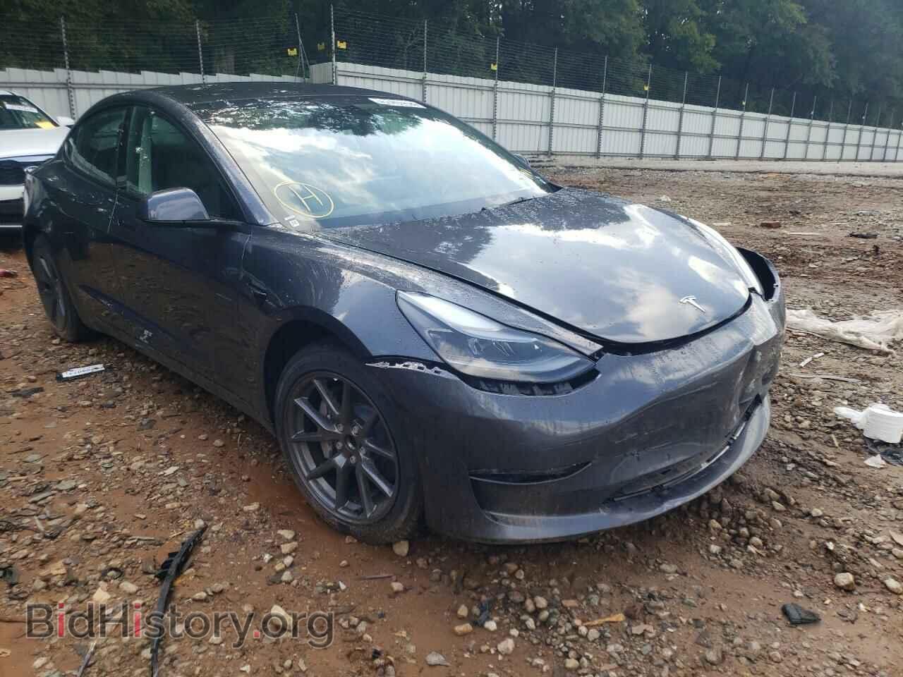 Photo 5YJ3E1EA6NF191860 - TESLA MODEL 3 2022